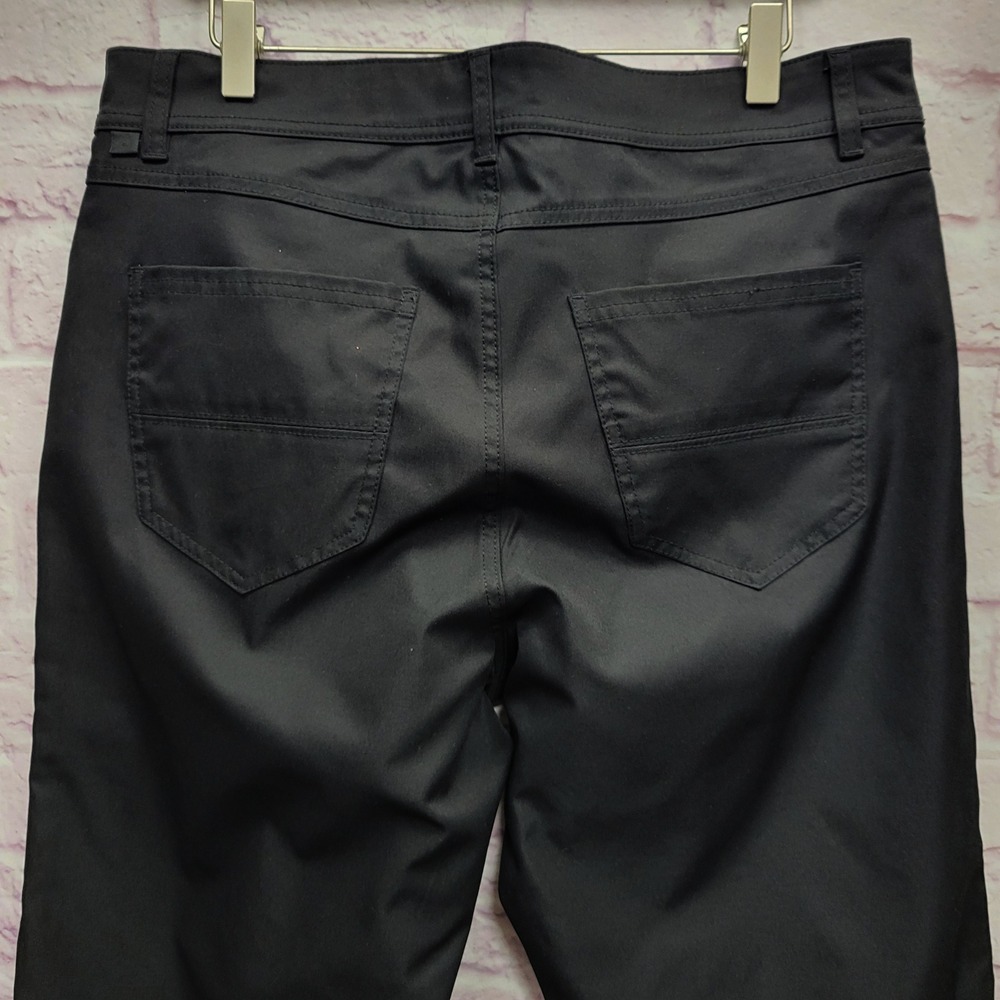 Marc Asher New York Classic Fit Black Chino Pants W34/L30 Workwear Businesscore - Picture 5 of 9